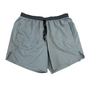 Nike Dri-FIT XL Running Shorts‎ Gray Athletic Training Gym Lightweight